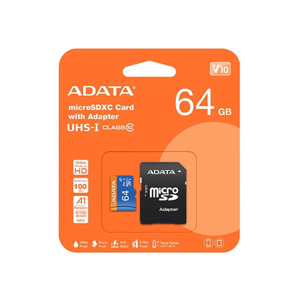 Adata 64GB Class 10 microSD Memory Card Price In Bangladesh